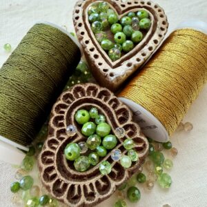 Nuovo Mix Cristalli Verde Prato Uncinetto