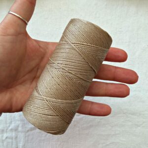 Bobina Filo Cerato Linhasita 0,75 mm - 228 mt 100 gr dettaglio Beige