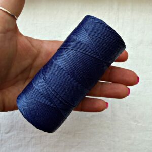 Bobina Filo Cerato Linhasita 0,75 mm - 228 mt 100 gr dettaglio Blu Avio