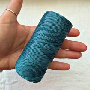 Bobina Filo Cerato Linhasita 0,75 mm - 228 mt 100 gr dettaglio Petrolio