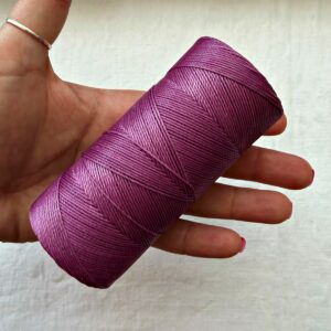 Bobina Filo Cerato Linhasita 0,75 mm - 228 mt 100 gr dettaglio Prugna