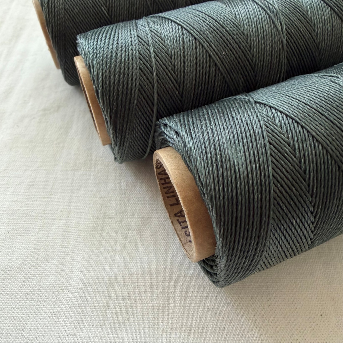 Bobine Filo Linhasita Bordeaux 0,75 mm 180 mt Blu Antracite