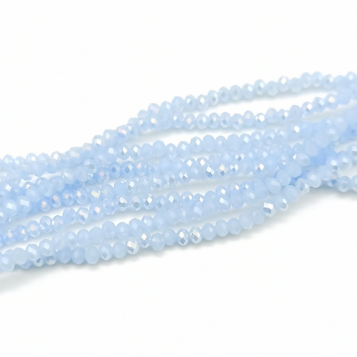 Mezzi cristalli 3 mm color Celeste Pacifico ab - 160 pezzi