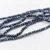 Mezzi cristalli 3 mm color Ematite - 160 pezzi
