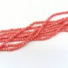 Mezzi cristalli 4 mm color corallo ab - 115 pezzi